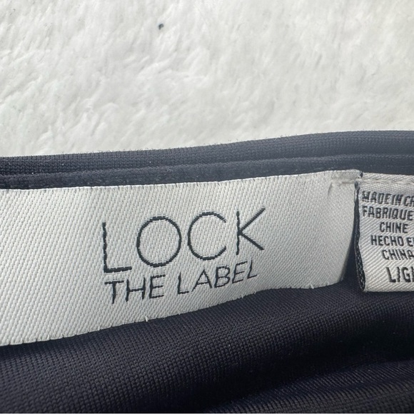 Black Short Sleeve Princess Neck Bodysuit - Picture 8 of 8